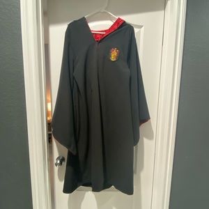 Harry Potter Gryffindor Robe Costume w/ Scarf and Pins - Unisex, Women, Men
